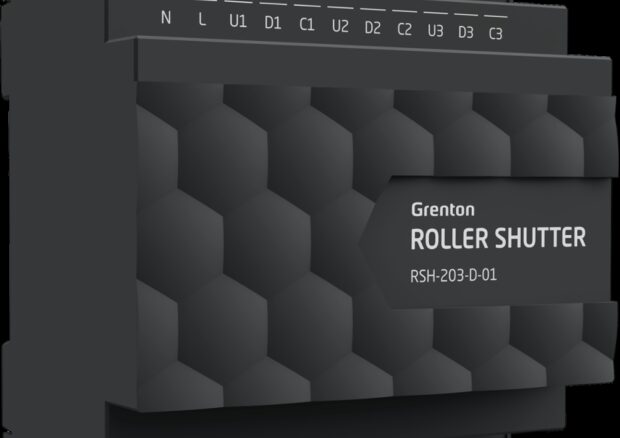 GRENTON – ROLLER SHUTTER x3, DIN, TF-Bus ( 2.0 )