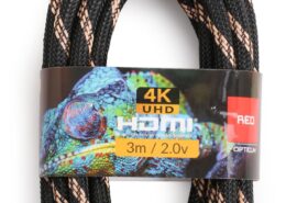 Kabel HDMI-HDMI Opticum RED 4K UHD – 3m (v2.0)