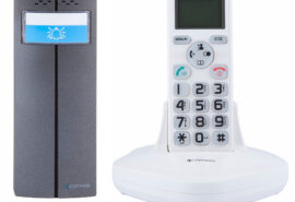Domofon bezprzewodowy COMWEI D102W, teledomofon Biały