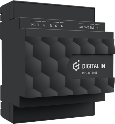 GRENTON – DIGITAL IN 6+3, DIN, TF-Bus (2.0)