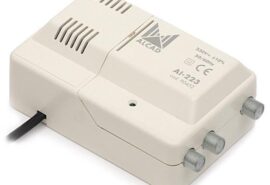 Wzmacniacz Alcad AL-223 VHF-UHF 1we/2wy szerokopasmowy