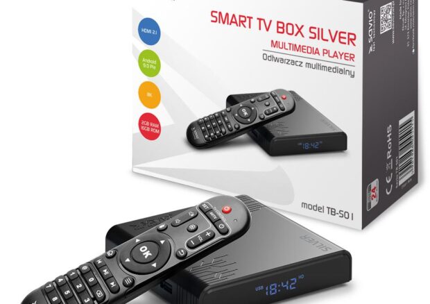 Savio Smart TV Box Silver TB-S01 2/16 GB