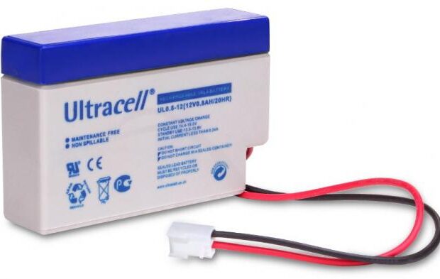 Akumulator AGM ULTRACELL UL 12V 0.8Ah (terminal JST) żelowy