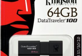Pendrive Kingston Data Traveler DT100 G3 64GB USB 3.1