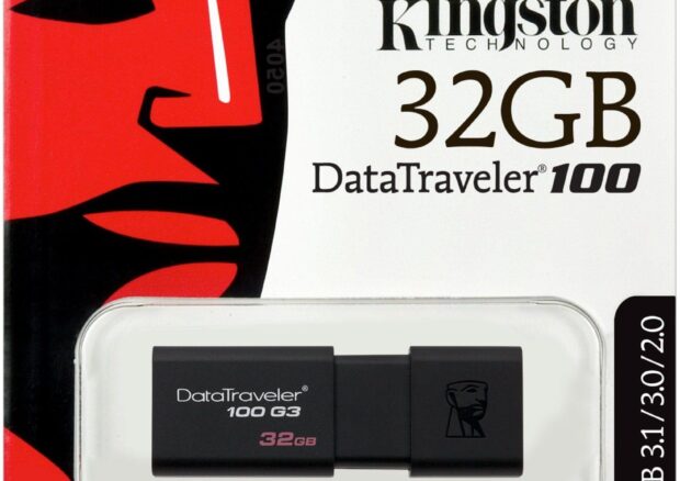 Pendrive Kingston Data Traveler DT100 G3 32GB USB 3.1