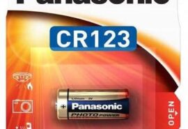 Bateria PANASONIC CR123A (blister 1 szt.)
