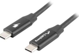 KABEL USB-C M/M 2.0 1M CZARNY PREMIUM QC 4.0 PD