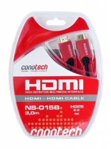 Kabel Hdmi Conotech NS-003 2.0 B 4K 3m
