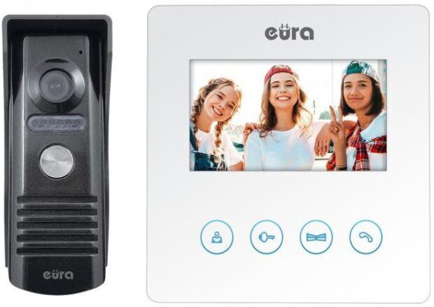 Wideodomofon EURA VDP-52A3″ATIRA” biały
