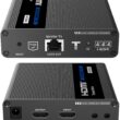 Konwerter HDMI na LAN 4K Spacetronik IP SPH-676E – zestaw