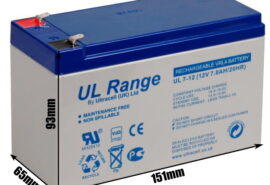Akumulator AGM ULTRACELL UL 12V 7AH   “żelowy”