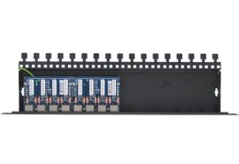 8-kanałowy panel zabezpieczający LAN z ochroną przepięciową PoE EWIMAR PTU-58R-ECO/PoE