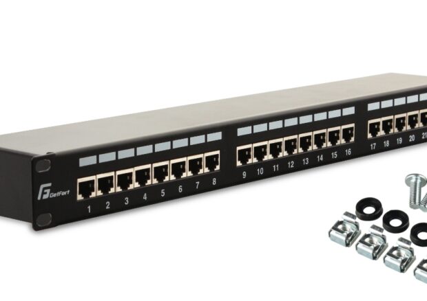 PATCH PANEL FTP CAT.5E 24 PORTY PGF-5EFTP24-B6 GETFORT