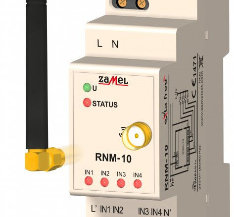 Radiowy nadajnik modułowy 4-kan. EXTA FREE RNM-10
