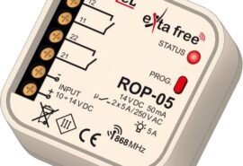 Radiowy odbiornik dopuszkowy 2-kan. EXTA FREE ROP-05