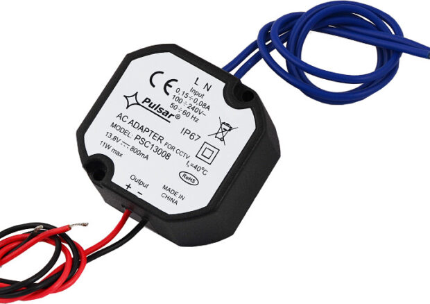 ZASILACZ IMPULSOWY HERMETYCZNY Pulsar PSC13008 13,8V/0,8A/55MM