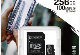 Karta pamięci Kingston Canvas Select Plus 256GB 100MB microSDXC CL10 UHS-I Card + SD Adapter