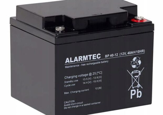 Akumulator AGM ALARMTEC serii BP 12V 40Ah