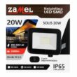 NAŚWIETLACZ LED SOLIS 20W ZAMEL BARWA BIAŁA CIEPŁA NAS-20WW