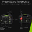 PRZETWORNICA NAPIĘCIA INWERTER Green Cell 12V -> 230V 300W/600W CZYSTA SINUSOIDA INV05DE