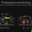 PRZETWORNICA NAPIĘCIA INWERTER Green Cell 24V -> 230V 3000W/6000W CZYSTA SINUSOIDA INV21