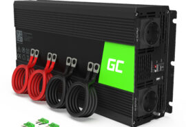 Przetwornica napięcia Inwerter Green Cell® 12V na 230V 3000W/6000W Modyfikowana sinusoida GREEN CELL INV12