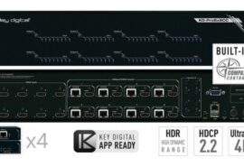 Key Digital Matryca HDMI/HDBaseT 4K KD-Pro8x8CC