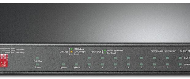 SWITCH TP-LINK TL-SG1210MP