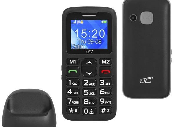 PS LTC TELEFON DLA SENIORA BT MOB10 CZARNY LXMOB10