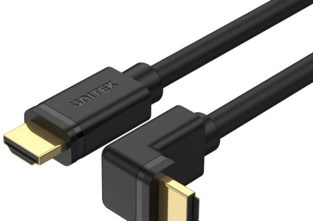 Unitek kabel kątowy HDMI 2.0 90 stopni 4K 3 m