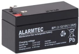 Akumulator Alarmtec serii BP 12V 1,2 Ah