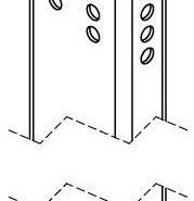 PODPORA TYLNA GRUNT STANDARD L3550, CORAB XPF_WS007N.3.0000