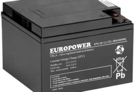 Akumulator EUROPOWER serii EPS 12V 28Ah