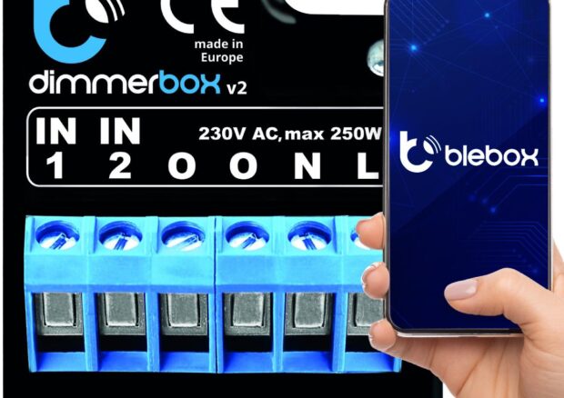BLEBOX dimmerbox v2 – ŚCIEMNIACZ 230V