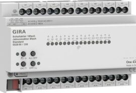 GIRA KNX Aktor przełączający/żaluzjowy 16-kanałowy Standard 5028 00 | Gira One