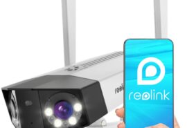 Kamera IP Reolink DUO 4G LTE akumulatorowa bezprzewodowa z podwójnym obiektywem 4MP