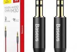 Kabel audio Baseus Yiven | Pozłacany kabel Audio AUX Mini Jack 3.5mm – Mini Jack 3.5mm 100cm