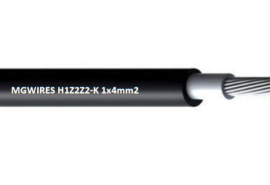 Przewód kabel SOLARNY 4mm2 MG Wires, H1Z2Z2-K CZARNY 1m