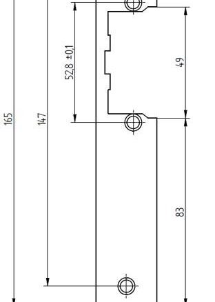 SZYLD ELEKTRA PROSTY R2/R3 MALOWANY