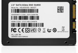 Adata SU650 Ultimate 256GB 2,5″ SATA SSD