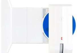 SATEL BE WAVE Wkładka do mocowania czujek Outdoor Curtain Detector – biały BRACKET E A ABAX2