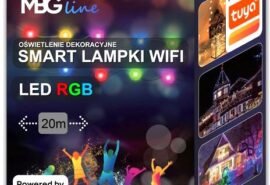 Lampki Choinkowe SMART taśma LED WIFI TUYA 20m USB