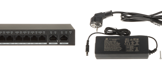 SWITCH DAHUA PFS3010-8ET-96-V2