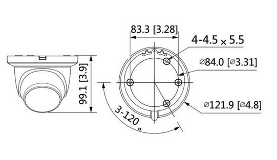 KAMERA 4W1 DAHUA HAC-HDW2241TMQ-A-0280B-S2-DIP