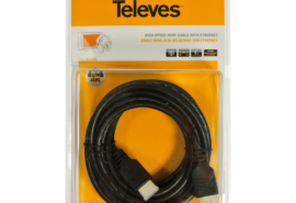 Kabel HDMI 2.0 Televes ref. 494503 5m 4K