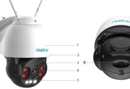 Kamera IP Reolink RLC-523WA 5 Mpx obrotowa zoom Wi-Fi