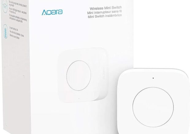 AQARA Mini przełącznik bezprzewodowy 1-przyciskowy WXKG11LM Homekit EU