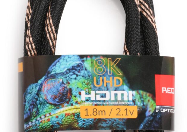 Kabel HDMI-HDMI Opticum RED 8K UHD – 1.8m (v2.1)
