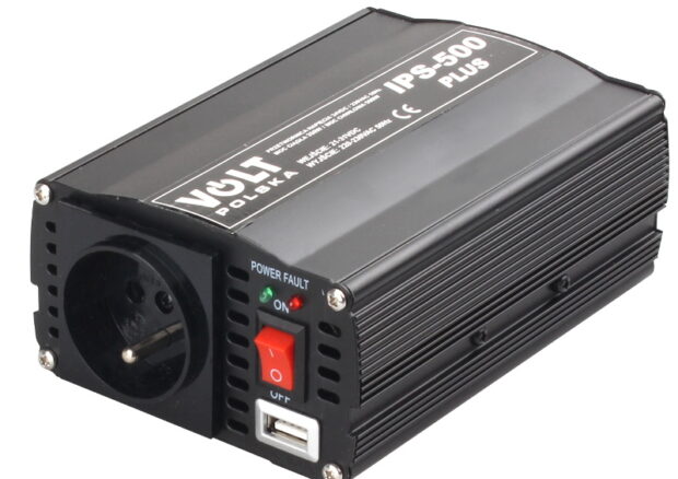 PRZETWORNICA VOLT POLSKA IPS-500 PLUS 24V / 230V 350/500 W