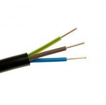 Przewód elektryczny ziemny drut YKY 0,6/1kV 3×2,5mm2 CZARNY ELEKTROKABEL 100m